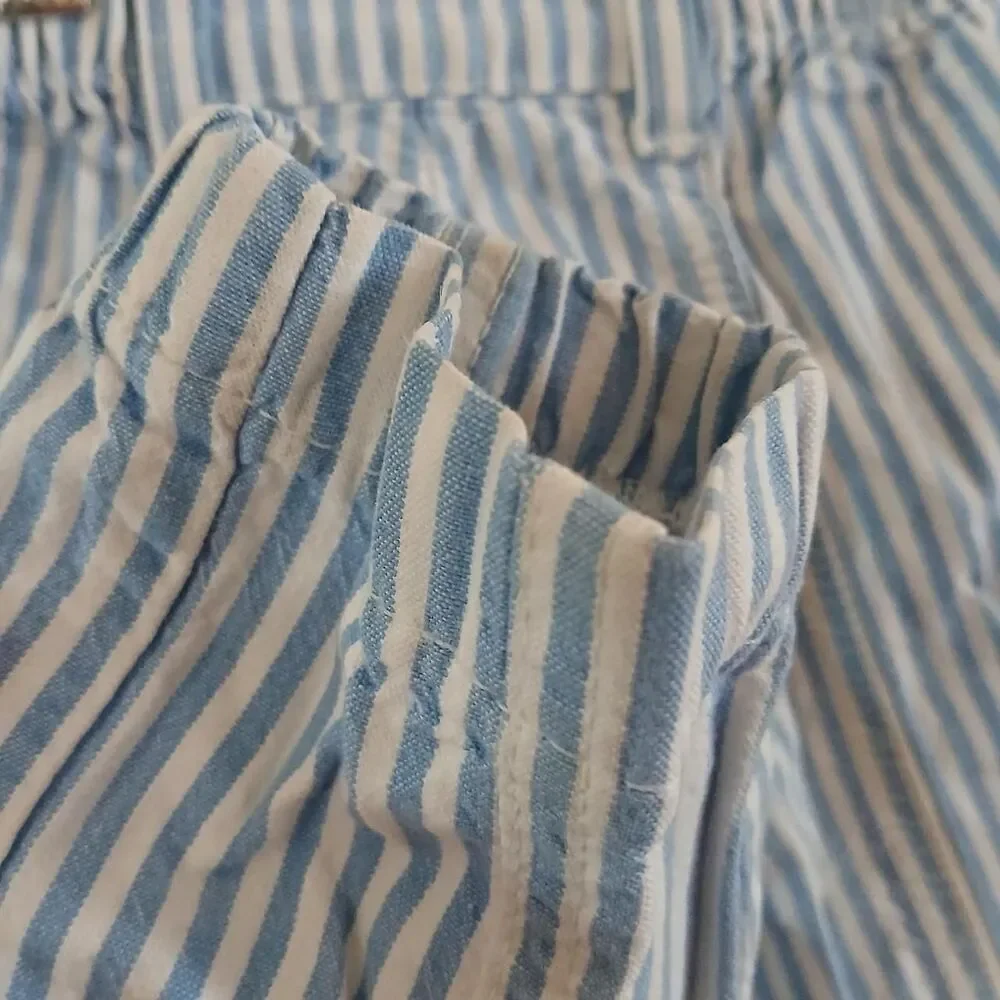 Vintage 80s Little Levi's Hickory Stripe Railroad Striped Pants 3T Retro Stripes